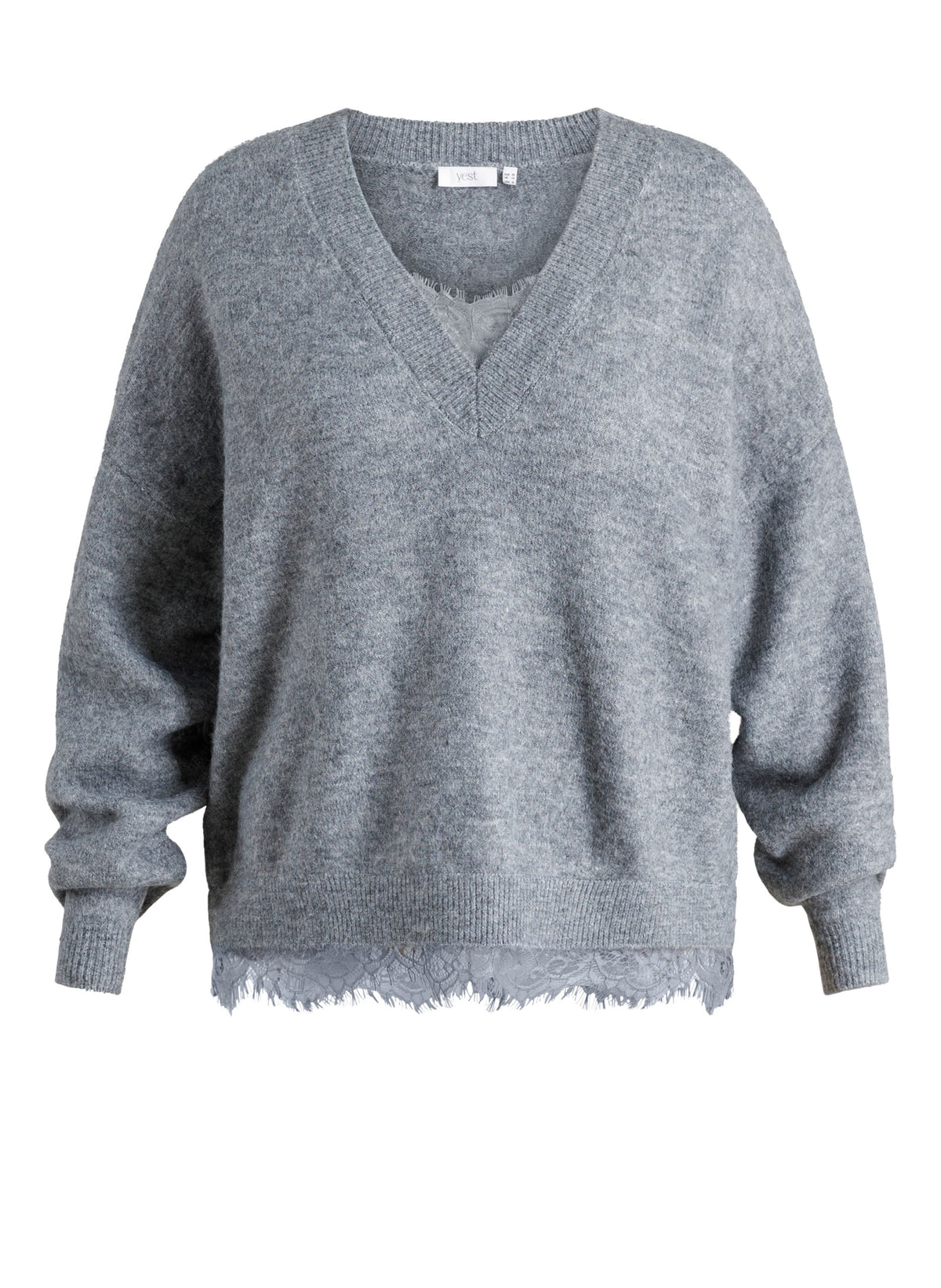 Unella in Mid Grey Melange – productfoto 3