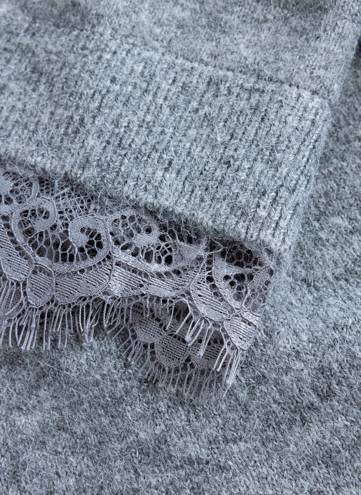 Unella in Mid Grey Melange – productfoto 4