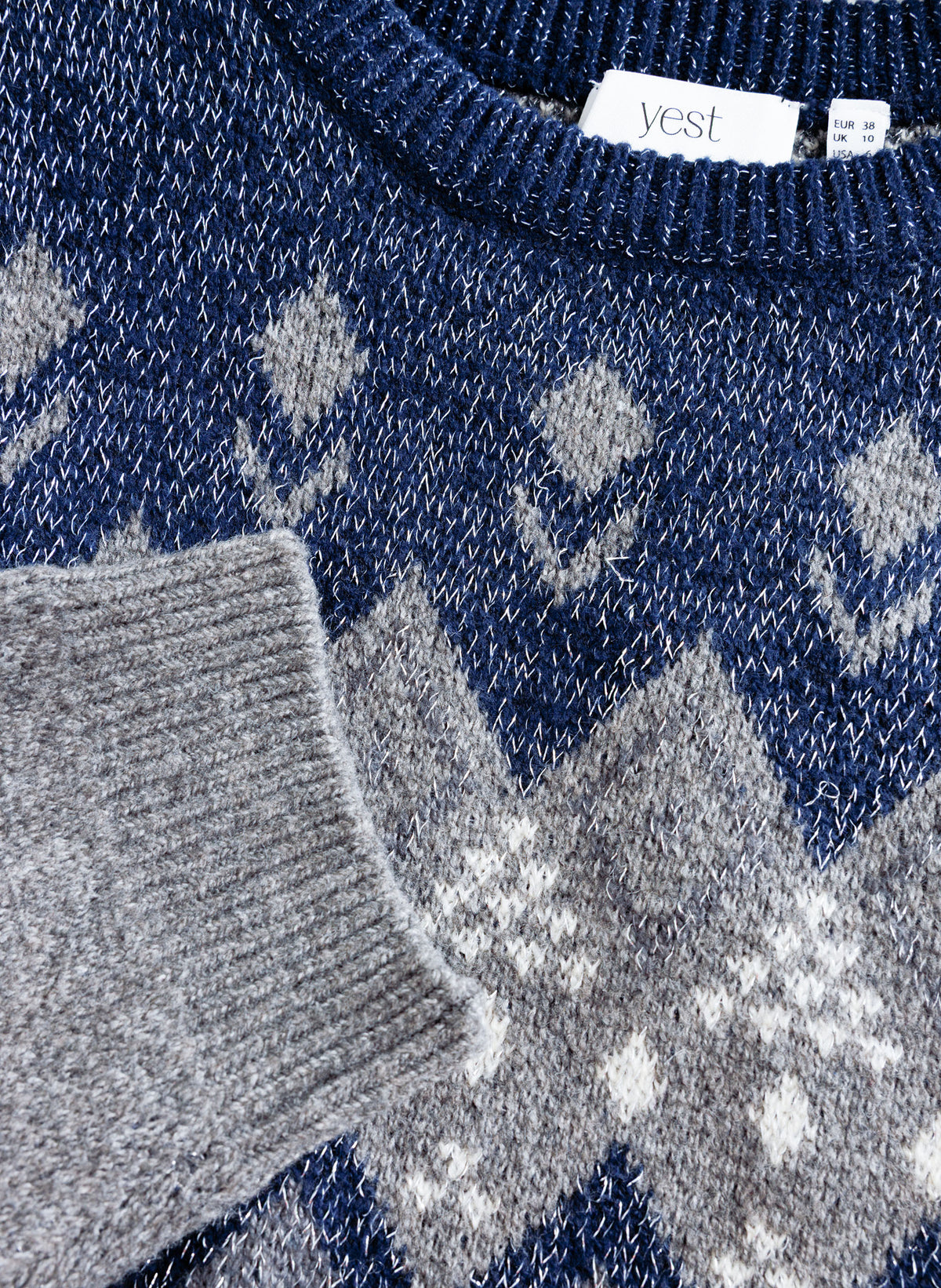 Ulinda in Dark Blue/Mid Grey M – productfoto 4