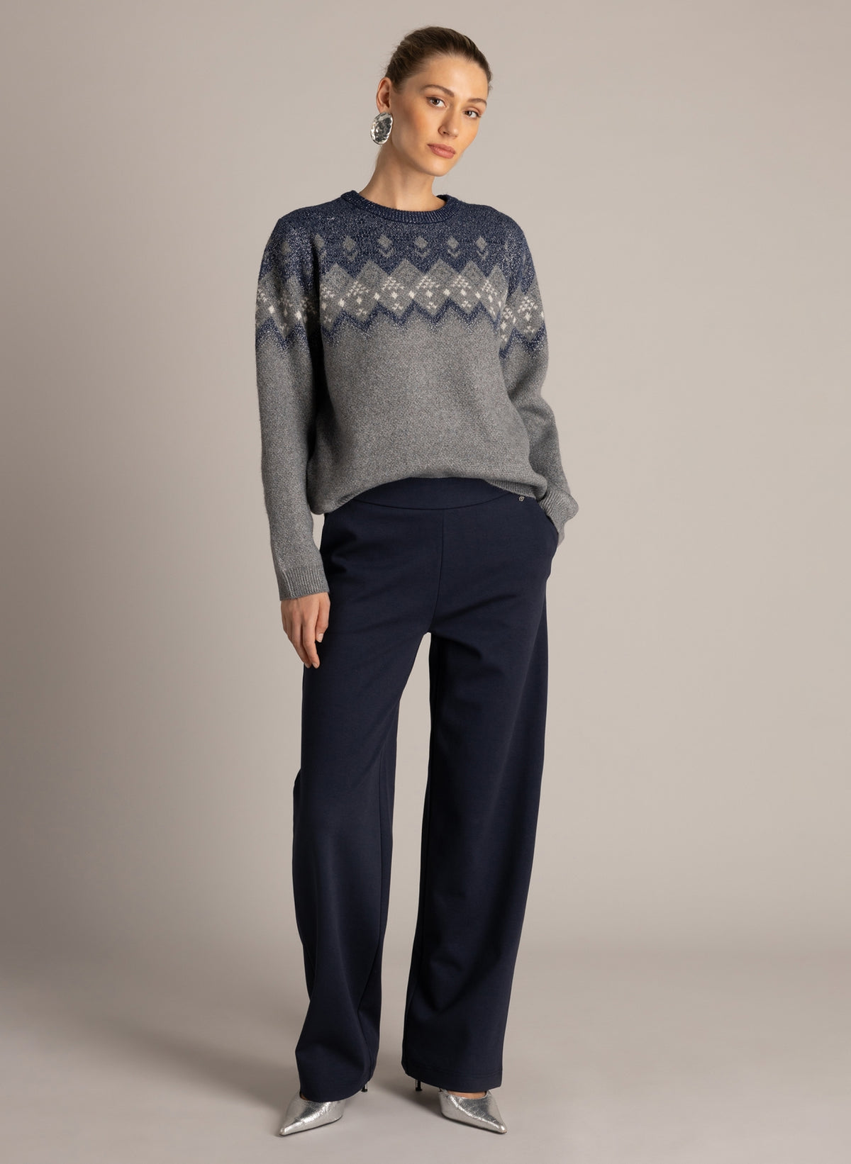 Ulinda in Dark Blue/Mid Grey M – productfoto 5