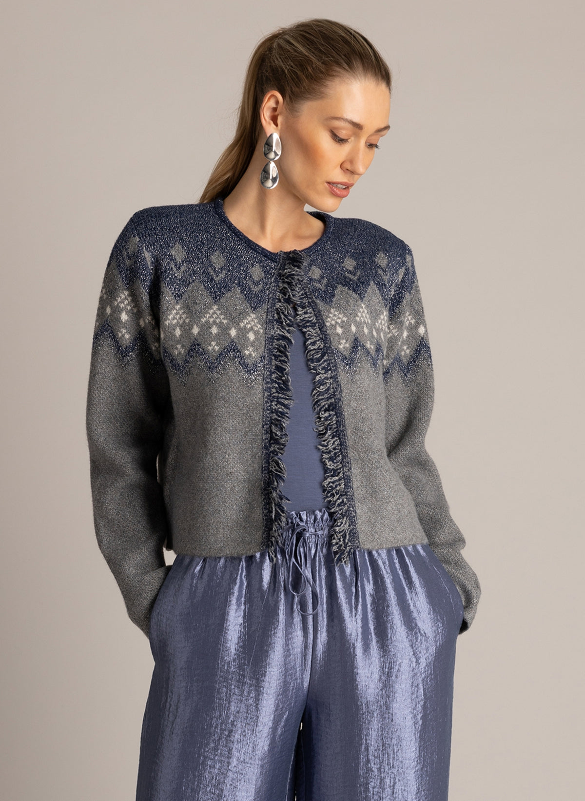 Ulrike in Dark Blue/Mid Grey M – productfoto 1