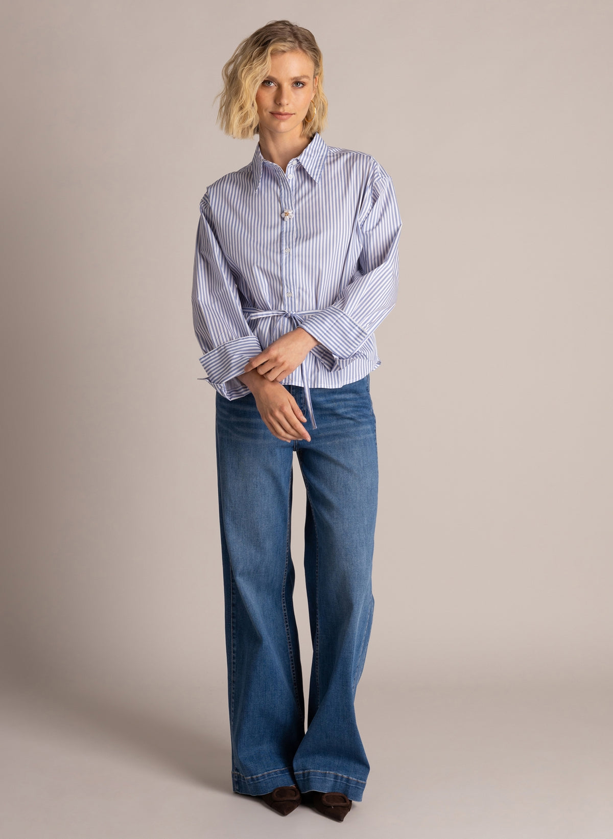 Sona in Morning Blue/Off Whi – productfoto 5