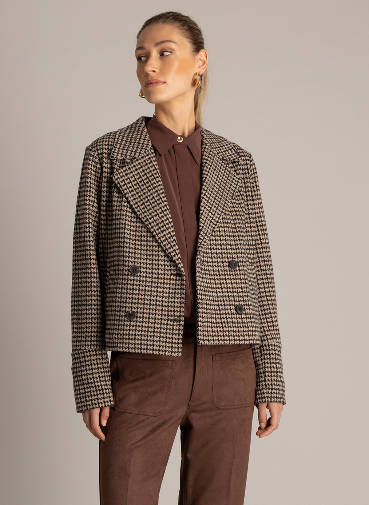 Ulrika in Brown/Multi-Colour – productfoto 1
