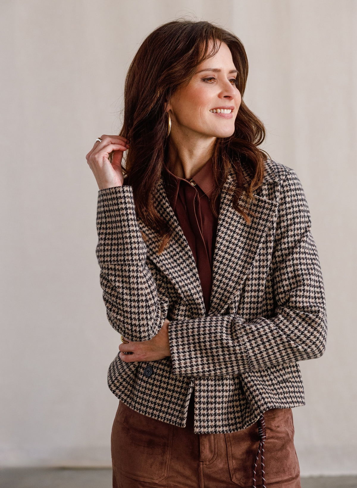 Ulrika in Brown/Multi-Colour – productfoto 6