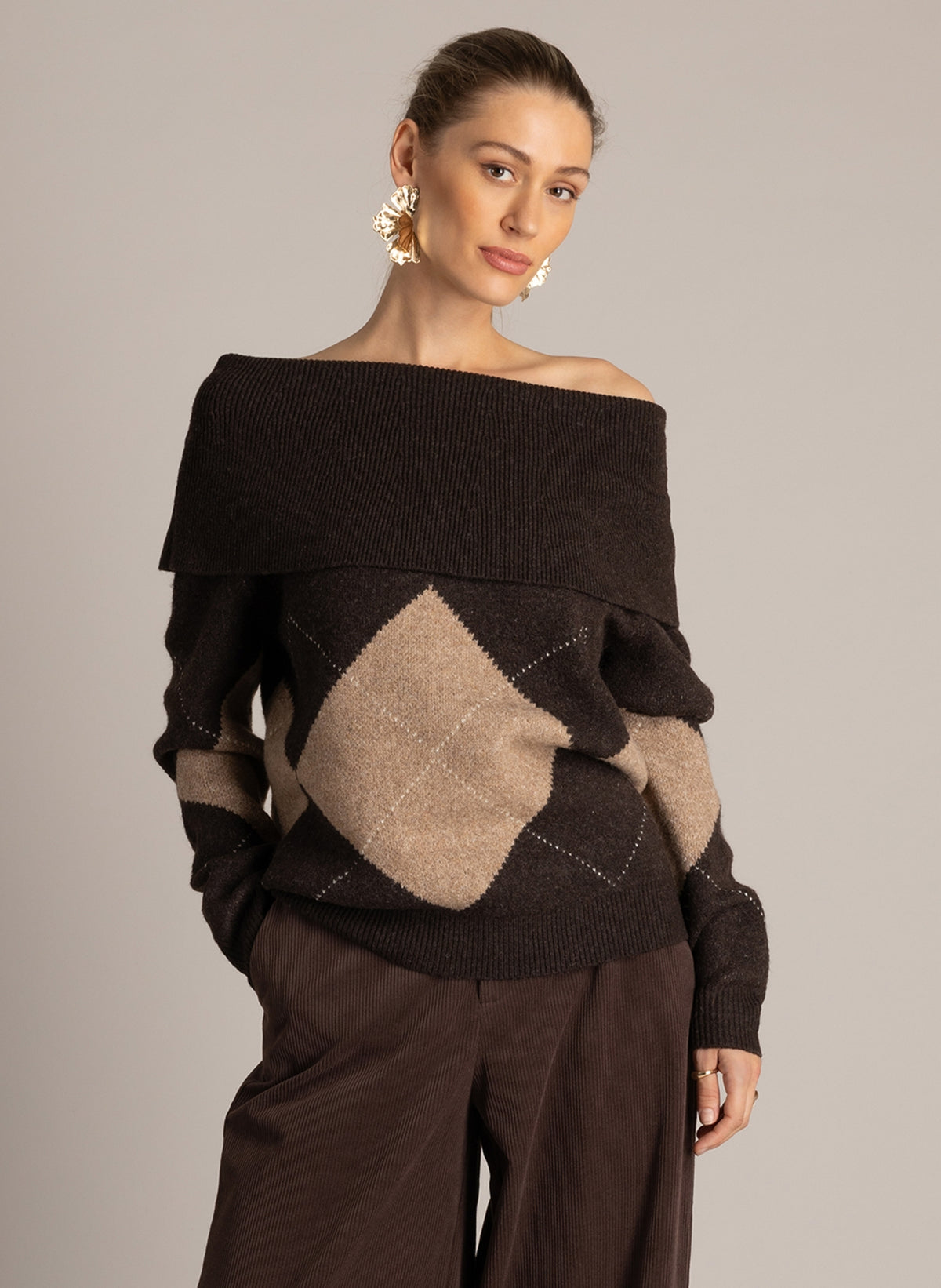 Umara in Brown/Multi-Colour – productfoto 1