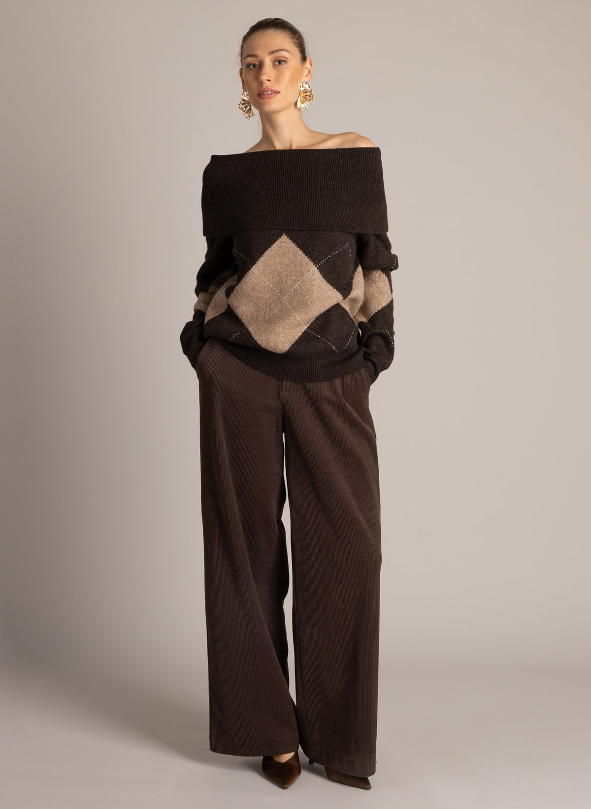 Umara in Brown/Multi-Colour – productfoto 4