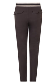 Zoso Karlijn broek in espresso – productfoto 2