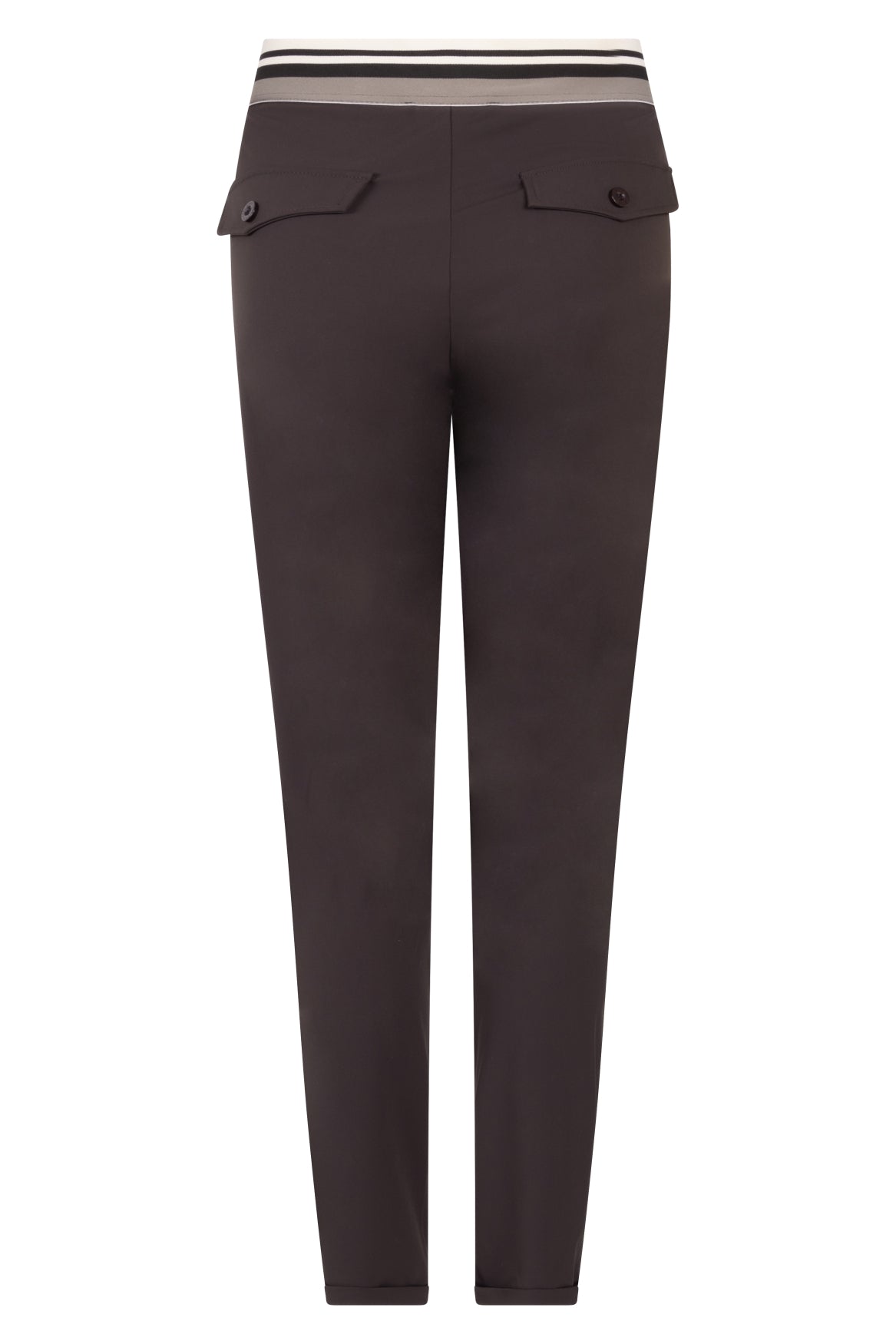 Zoso Karlijn broek in espresso – productfoto 2