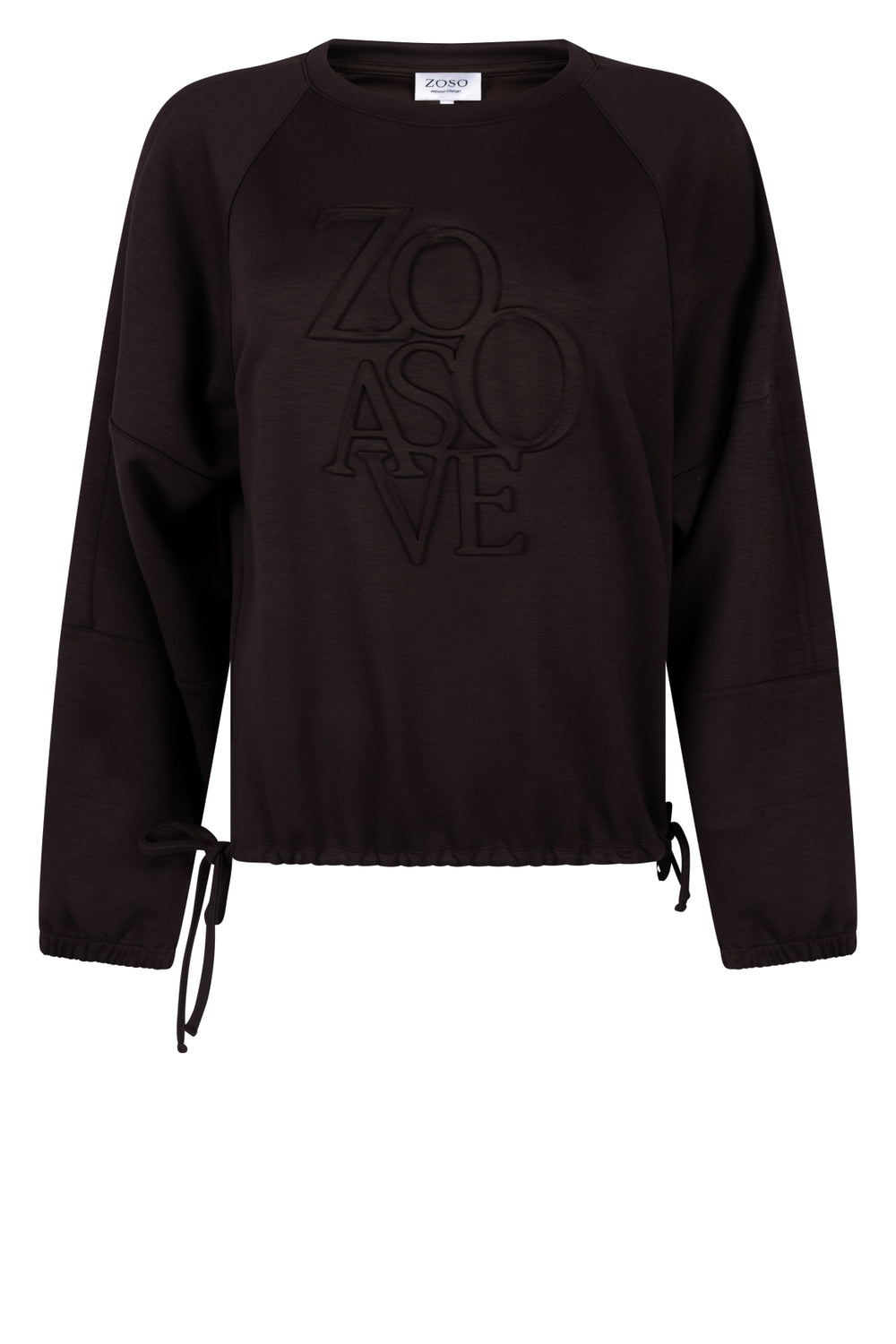 Zoso Vivian trui in espresso – productfoto 1