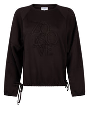Zoso Vivian trui in espresso – productfoto 1