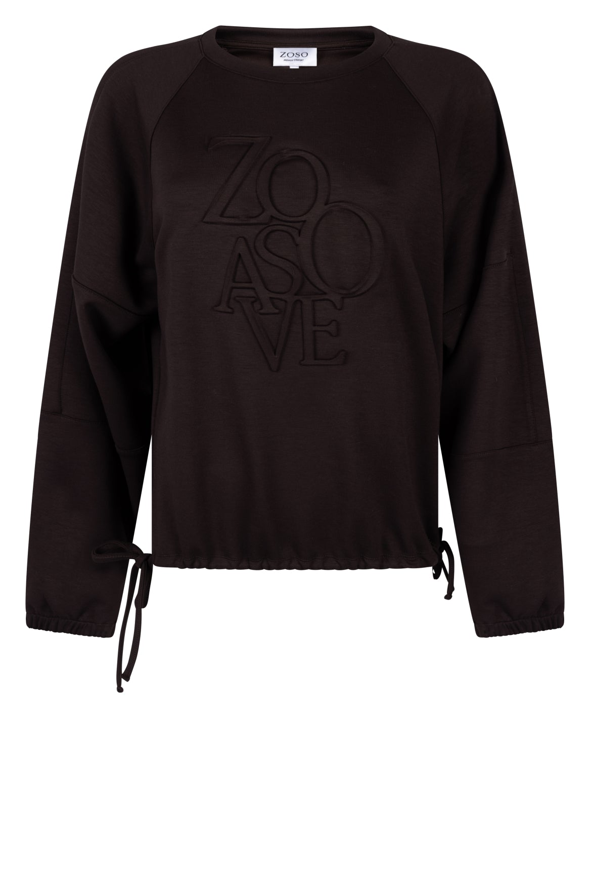 Zoso Vivian trui in espresso – productfoto 1