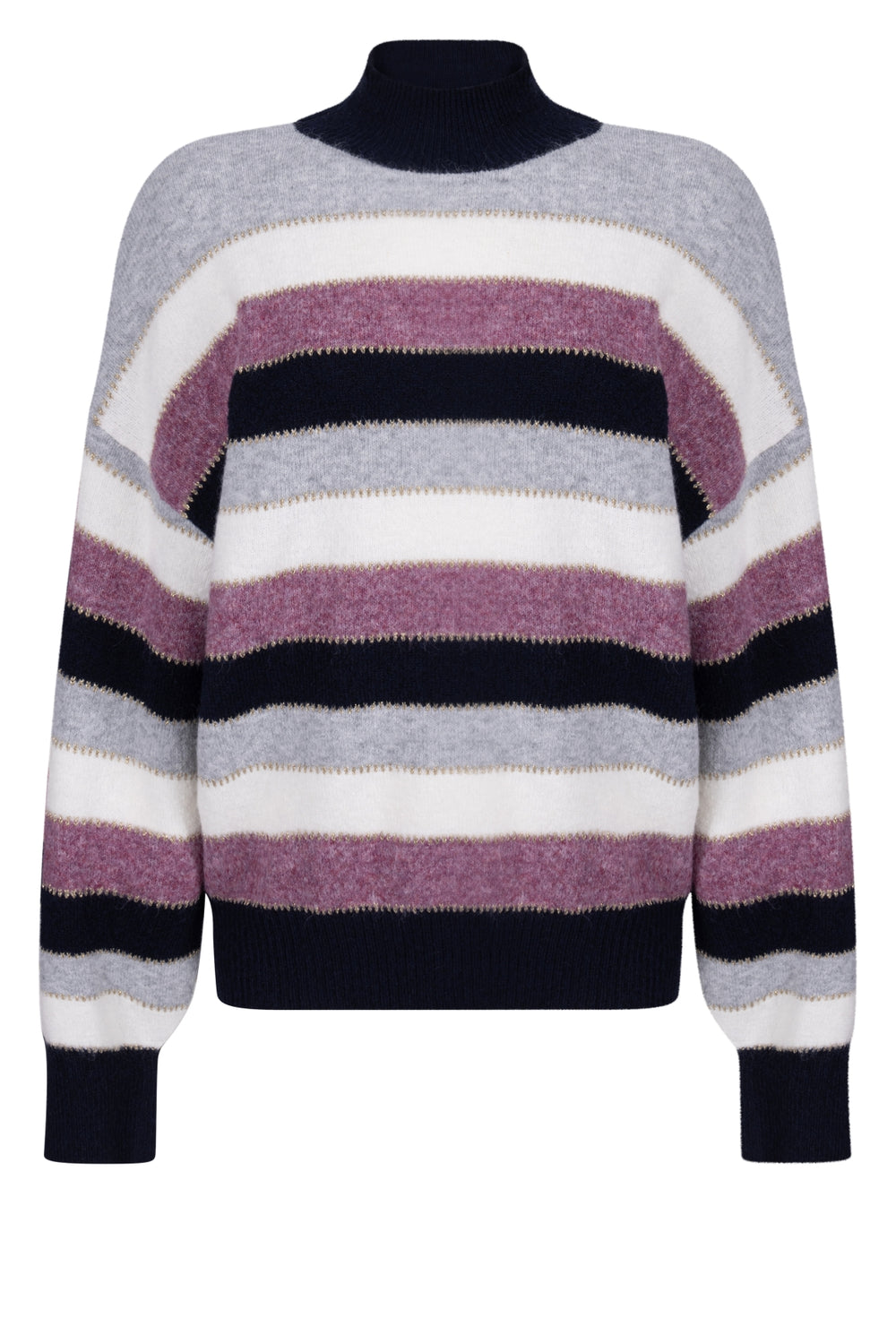 Zoso Lesly in navy-violet – productfoto 1