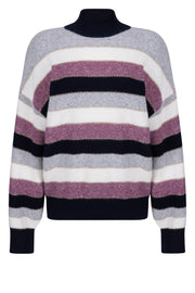 Zoso Lesly in navy-violet – productfoto 1