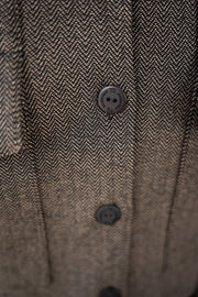 ICNK FleurK Shadow Herringbone in Brandy - Black – productfoto 7