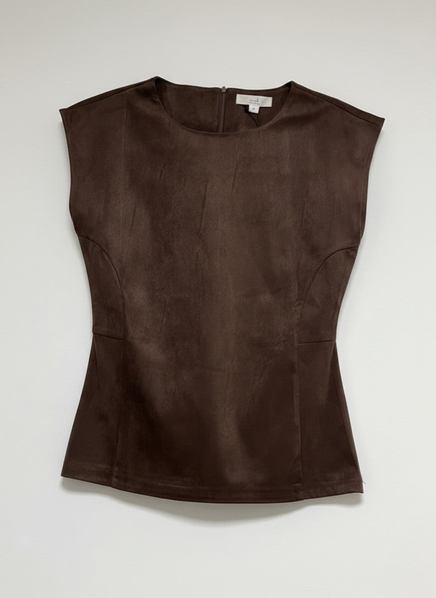 ICNK Bjarni Immitation Suede in Brown – productfoto 1