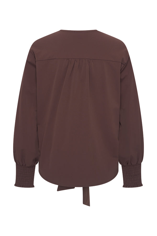 Mi Piace Top Knotted in Espresso