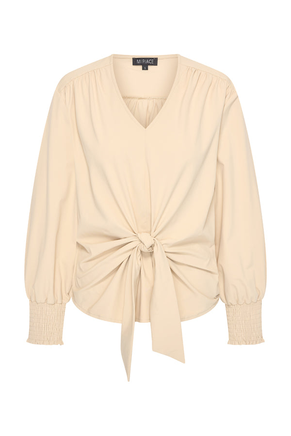 Mi Piace Top Knotted in Sand